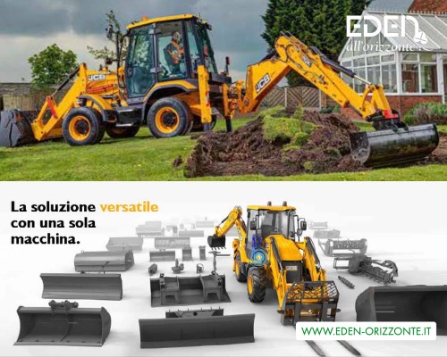 escavatori terna lavori giardinaggio