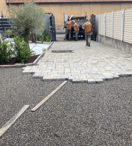 lavori edili per giardini